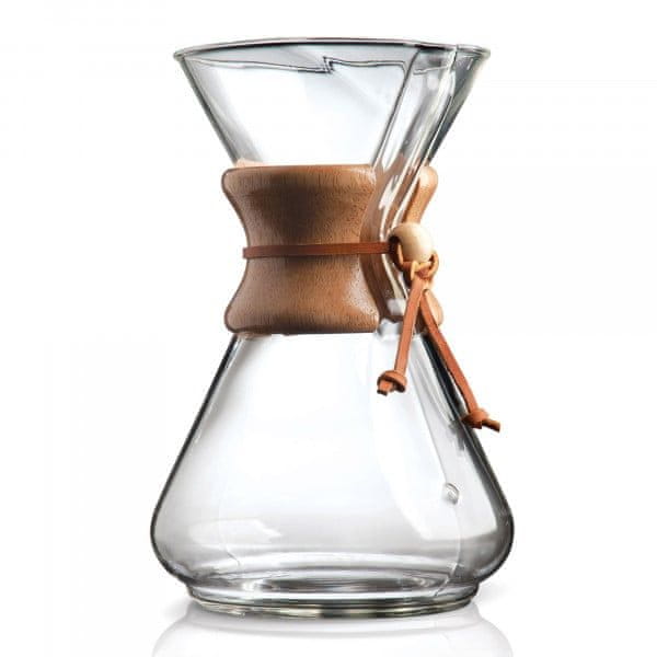 Chemex Kávovar na 10 šálků, dřevěný korzet