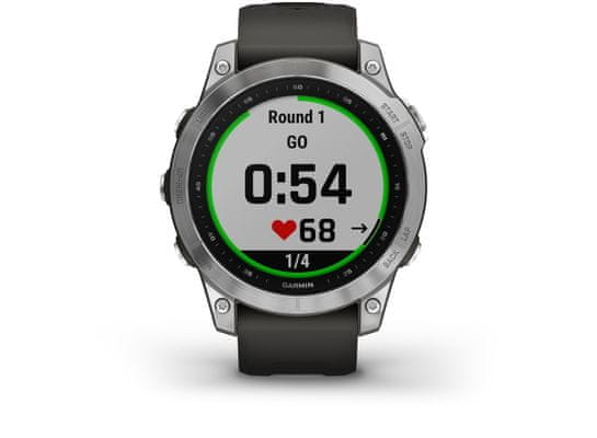 vysoce výkonné chytré hodinky vlajkové smartwatchChytré hodinky Garmin fénix 7, smart watch, pokročilé, outdoorové, sportovní, odolné, dlouhá výdrž baterie, hudební přehrávač , optické sledování tepu, srdeční činnost, variabilita pulzu, okysličení krve, aerobní vytrvalost, VO2 Max, běžecké cyklistické metriky