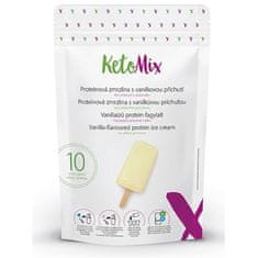 KetoMix Proteinová zmrzlina s vanilkovou příchutí 250 g (10 porcí)
