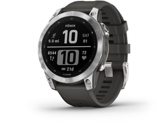 vysoce výkonné chytré hodinky vlajkové smartwatchChytré hodinky Garmin fénix 7, smart watch, pokročilé, outdoorové, sportovní, odolné, dlouhá výdrž baterie, hudební přehrávač