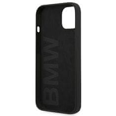 Bmw BMHCP13SSILBK hard silikonové pouzdro iPhone 13 Mini 5.4" black Silicone Signature