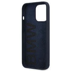 Bmw BMHCP13LSILNA hard silikonové pouzdro iPhone 13 Pro 6.1" navy blue Silicone Signature