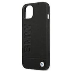 Bmw BMHCP13MSLLBK hard silikonové pouzdro iPhone 13 6.1" black Signature Logo Imprint