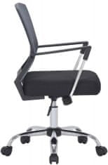 BHM Germany Kancelářská židle Mableton, černá / šedá