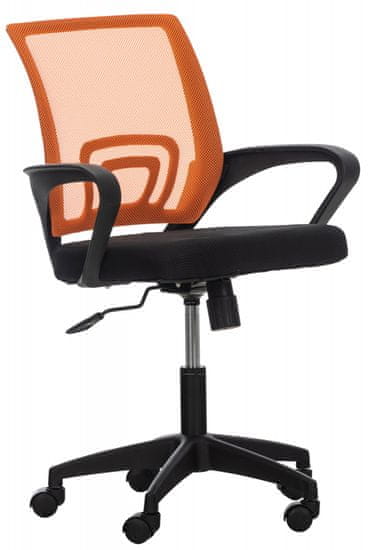 BHM Germany Kancelářská židle Auburn, oranžová