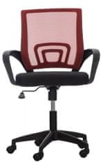 BHM Germany Kancelářská židle Auburn, červená