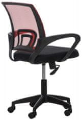 BHM Germany Kancelářská židle Auburn, červená