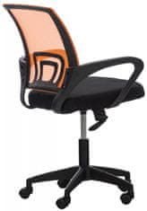 BHM Germany Kancelářská židle Auburn, oranžová