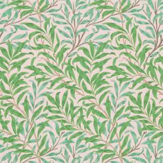 MORRIS & CO. Tapeta WILLOW BOUGH 216949, kolekce COMPENDIUM I & II, pink leaf green