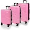 Sada cestovních kufrů AVANCEA DE2936 Light pink SML