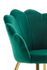 Bruxxi Jídelní židle Gregoria, zelená