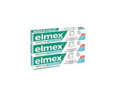 Elmex Bělicí zubní pasta pro citlivé zuby Sensitive Whitening Trio 3x 75 ml