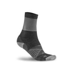 Craft Ponožky XC Warm bílá s černou 46-48