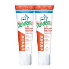 Elmex Dětská zubní pasta Junior Duopack 2 x 75 ml