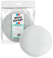 Shiny Garage White Pocket Microfiber Applicator - Aplikátor