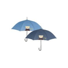 Perletti Automatický deštník DENIM TEDDY / tmavomodrý, 26204