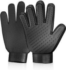 Vyčesávací rukavice - Černá