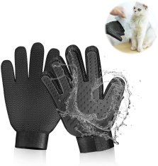 Vyčesávací rukavice - Černá