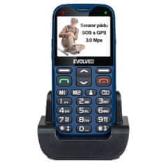Evolveo EasyPhone XG s nabíjecím stojánkem, Blue