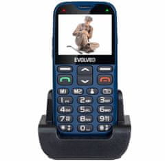 Evolveo EasyPhone XG s nabíjecím stojánkem, Blue