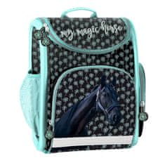Paso Luxusní školní batoh aktovka Kůň Magic i pro prvňáčky