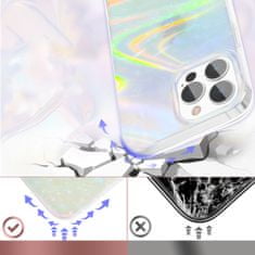 Kingxbar Shell Series silikonové pouzdro na iPhone 13 Pro MAX 6.7" colorful