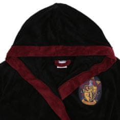 sarcia.eu Černý pánský župan s kapucí Harry Potter GRYFFINDOR, XL