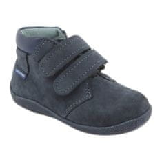 Chlapecké boty na suchý zip Mazurek navy velikost 19