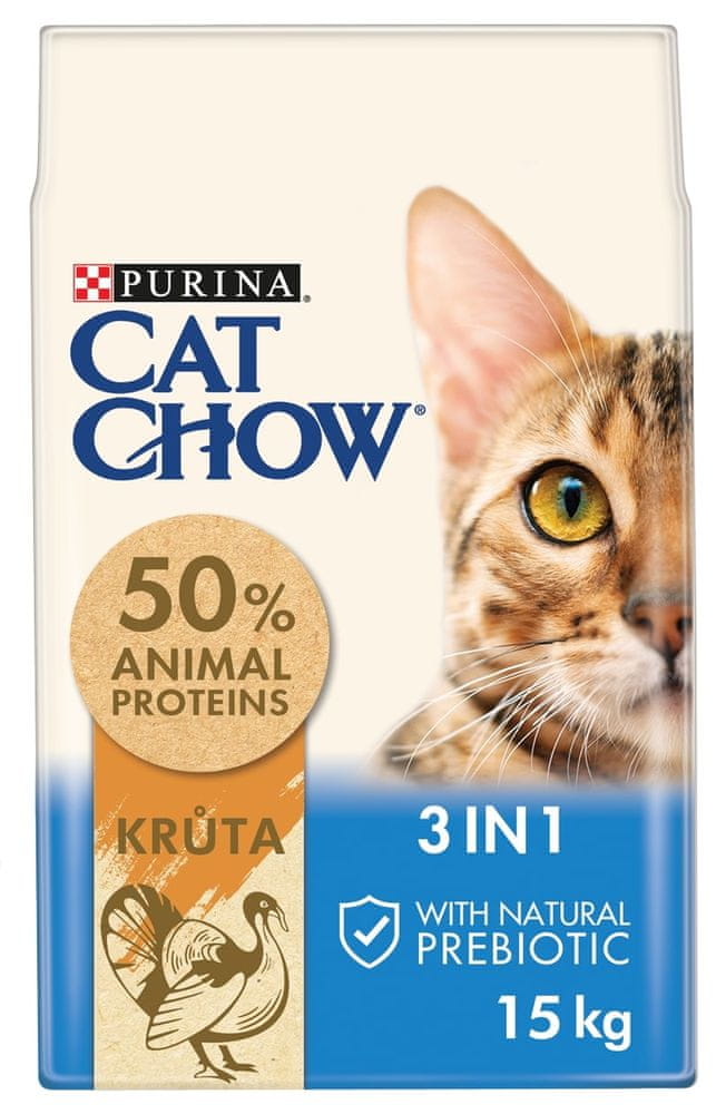 Levně Purina Cat Chow Special Care 3in1 15 kg