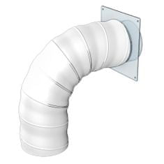 Mikawi Flexibilní větrací PVC potrubí d100 délka 1000 mm TUBOFLEX MIKAWI 59-3488