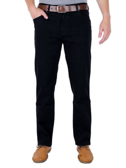 Wrangler Pánské jeans WRANGLER W12109004 TEXAS STRETCH BLACK OVERDYE Velikost: 30/30