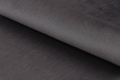 Design Scandinavia Lavice Xenia, 95 cm, tmavě šedá