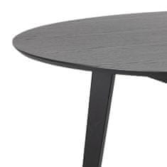 Design Scandinavia Jídelní stůl Roxby, 140 cm, černá