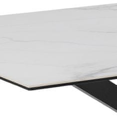 Design Scandinavia Jídelní stůl Heaven, 160 cm, bílá