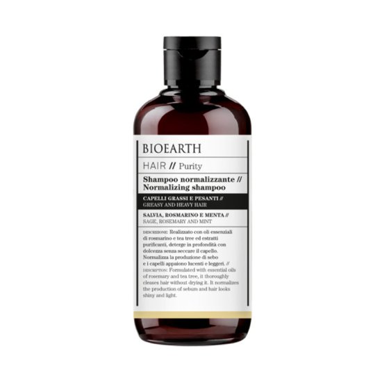 Bioearth Šampon pro těžké a rychle se mastící vlasy 250ml