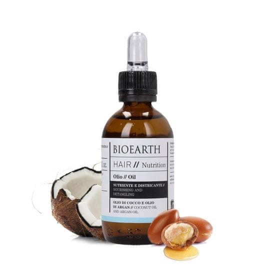 Bioearth Výživný olej na vlasy pro snadné rozčesávání 50ml
