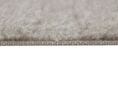 Lorena Canals Vlněný koberec Steppe - Sheep Grey 80x140