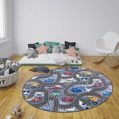 Hanse Home Dětský kusový koberec Play 105204 kruh 200x200 (průměr) kruh