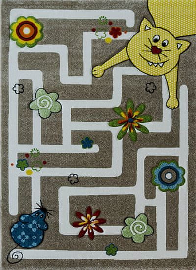 Berfin Dywany Dětský kusový koberec Smart Kids 22303 Beige