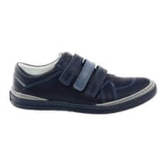 Chlapecké boty Bartuś na suchý zip, tmavě modré velikost 32