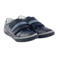 Chlapecké boty Bartuś na suchý zip, tmavě modré velikost 32