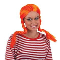 funny fashion Paruka oranžová s copy