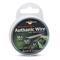 Iron Claw Návazcové lanko Authanic Wire, 10m průměr: 0,45 mm