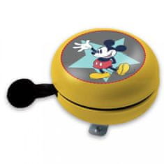 Disney Zvonek retro na kolo mickey yellow