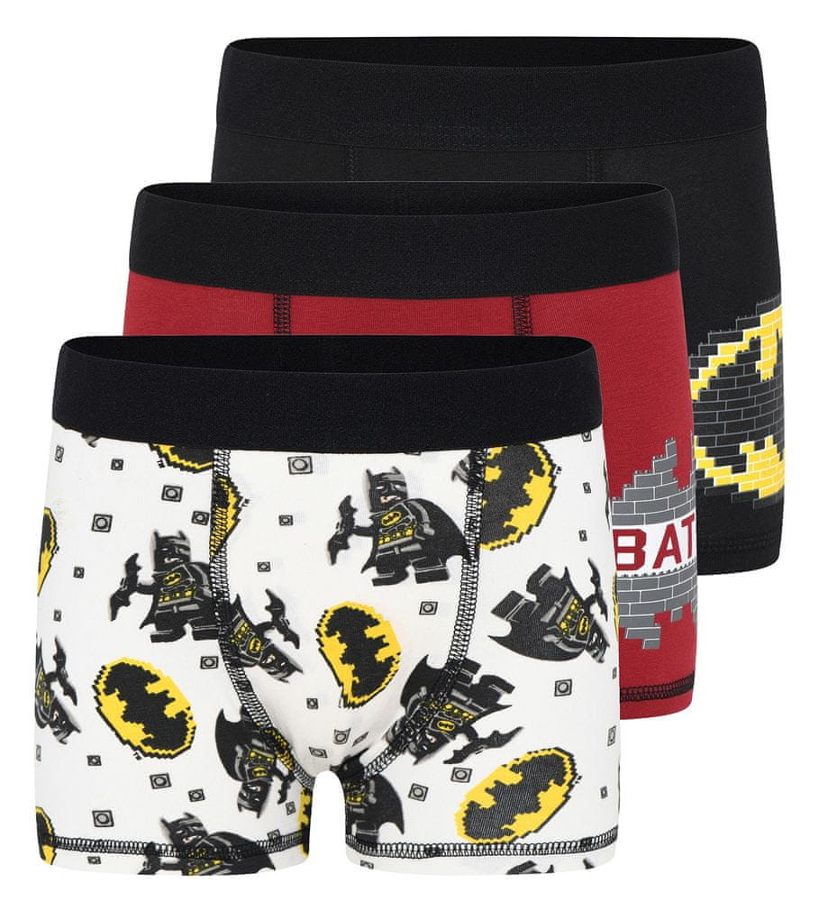 LEGO Wear 3pack chlapeckých boxerek Batman LW-12010321 152 vícebarevná