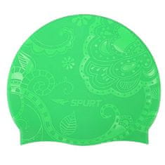 SPURT Silikonová čepice G-Type SE24 woman se vzorem, zelená