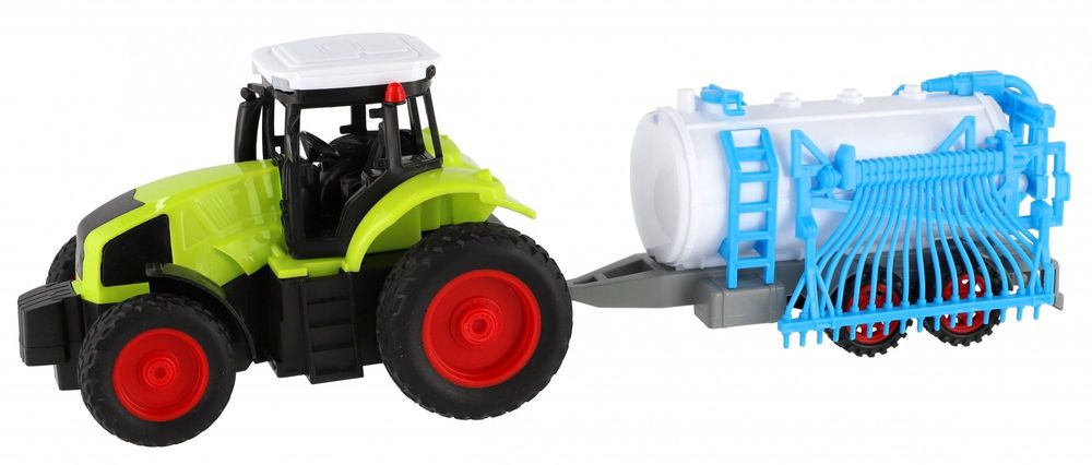 Teddies Traktor RC s cisternou plast 38cm 27MHz