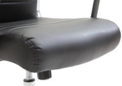 BHM Germany Kancelářská židle Kolumbus, syntetická kůže, černá