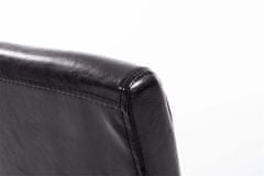 BHM Germany Jídelní židle Ina, syntetická kůže, hnědá