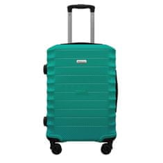 AVANCEA® Cestovní kufr DE32362 zelený S 56x39x25 cm
